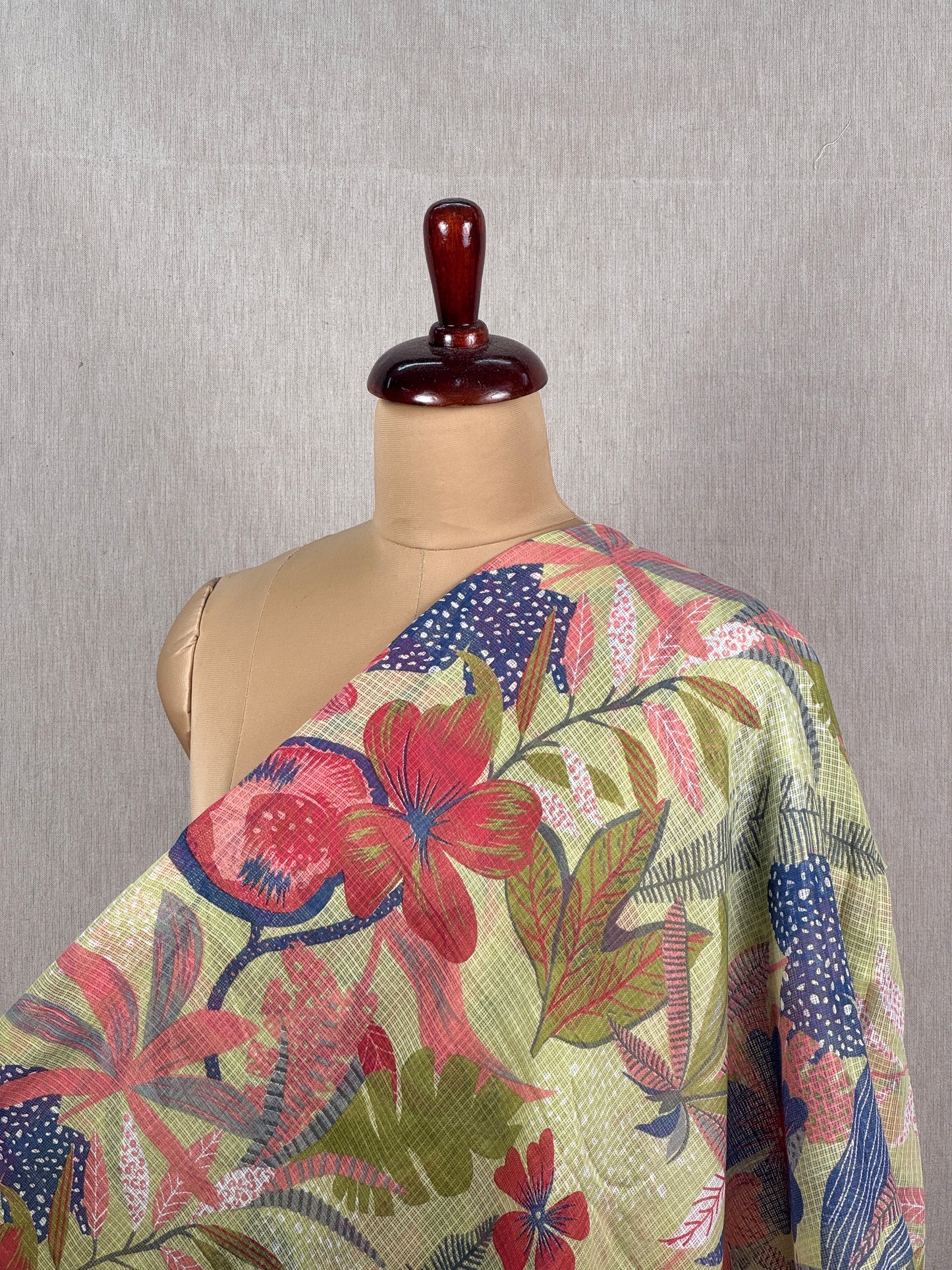 Printed Kota Fabric