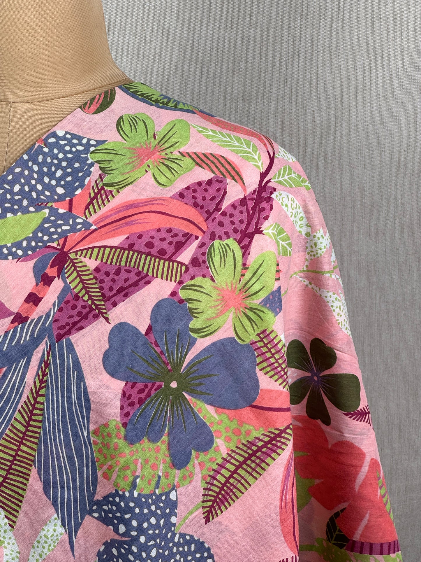 Printed Mulmul Fabric