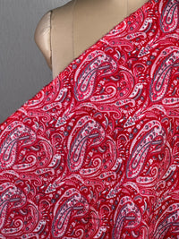 Printed Muslin Fabric