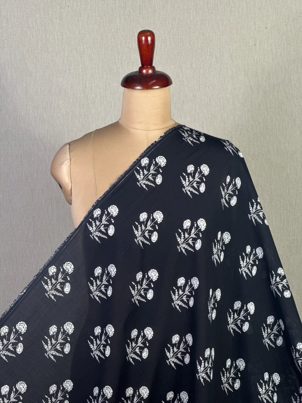 Printed Muslin Fabric