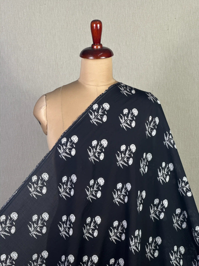Printed Muslin Fabric
