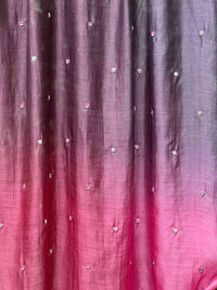Pearl Embroidered 4D Banarasi Silk Chanderi Fabrics