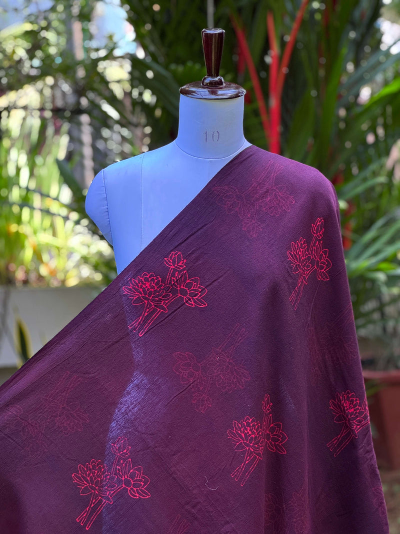 Handloom Khadi  Cotton Fabric