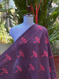 Handloom Khadi  Cotton Fabric