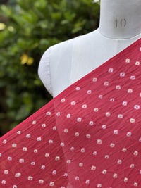 Bandhani Mul Cotton Fabric