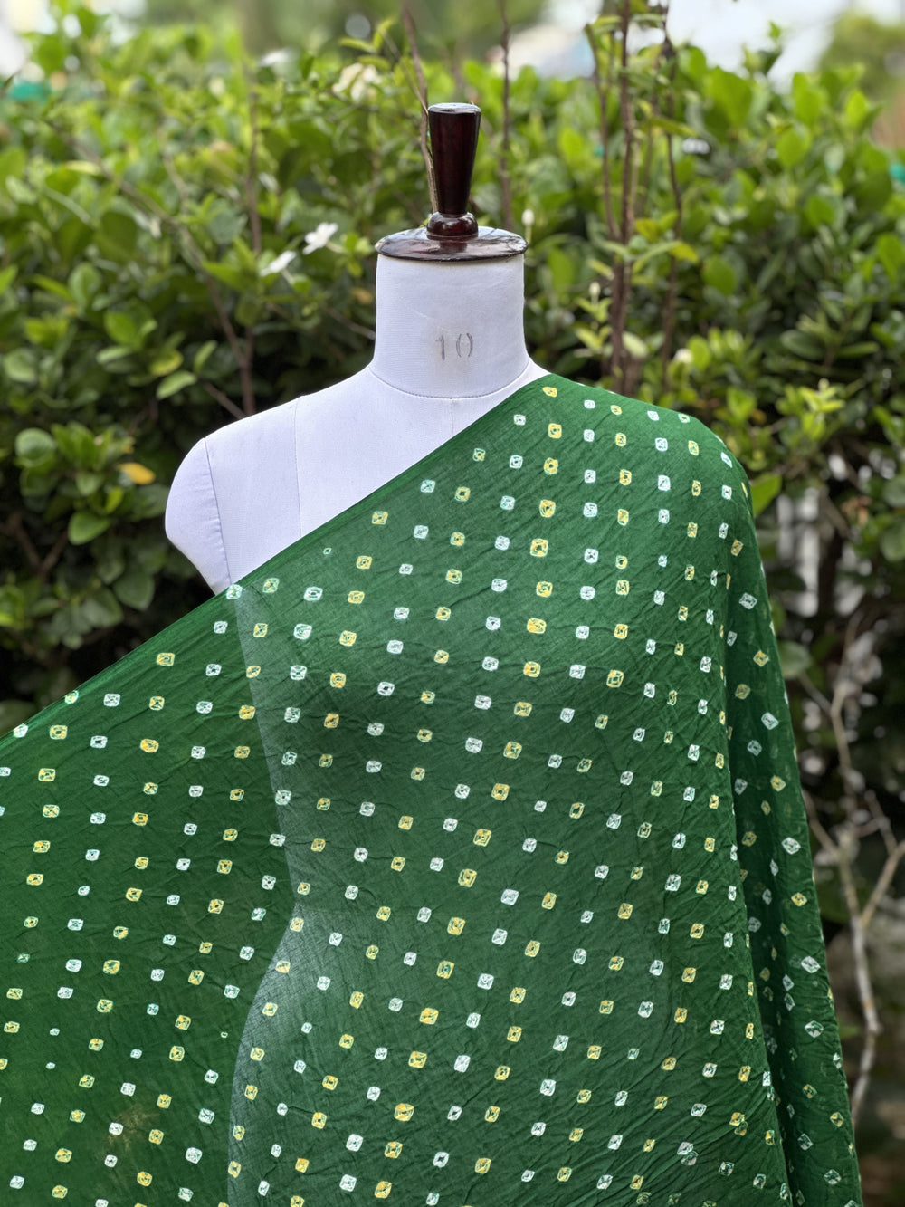 Bandhani Mul Cotton Fabric