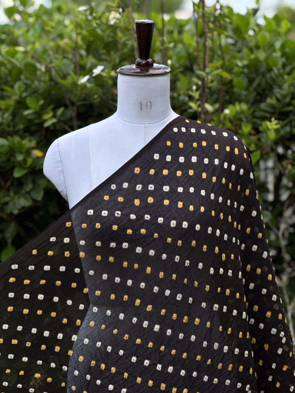 Bandhani Mul Cotton Fabric