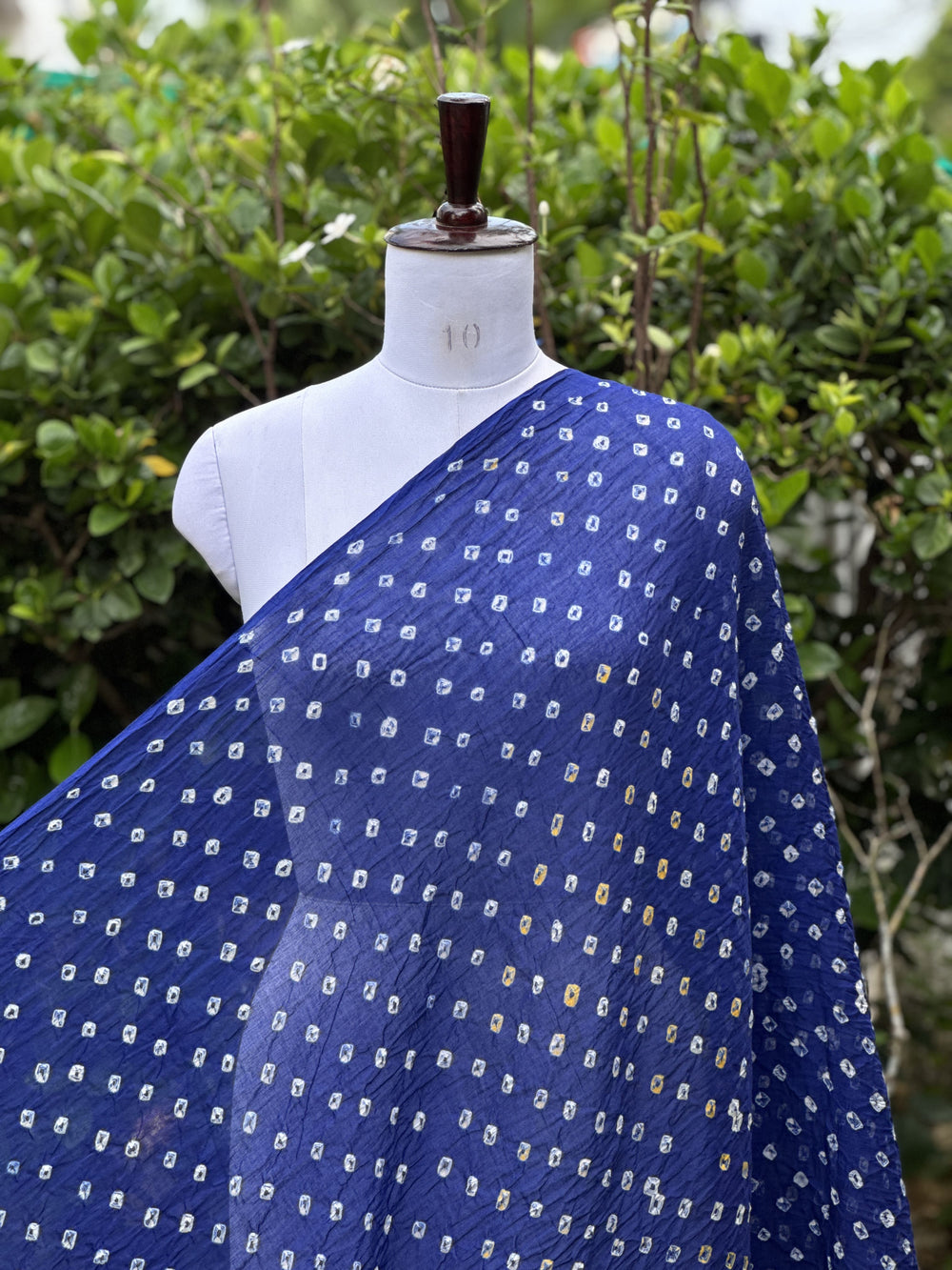Bandhani Mul Cotton Fabric