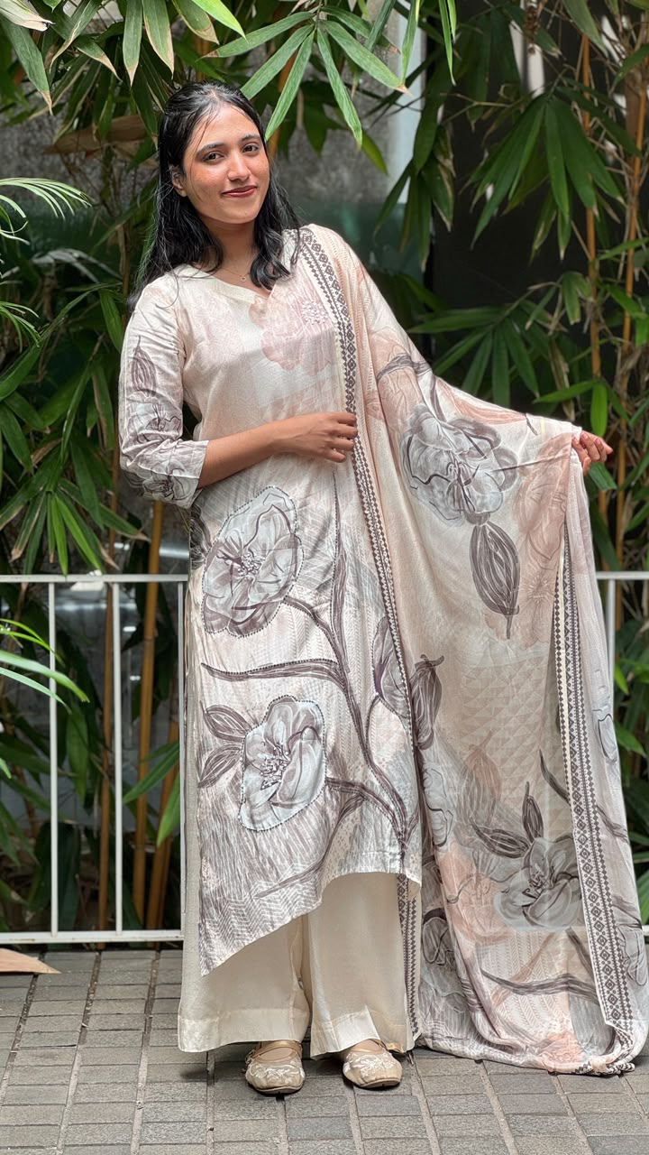 Muslin Salwar Suit
