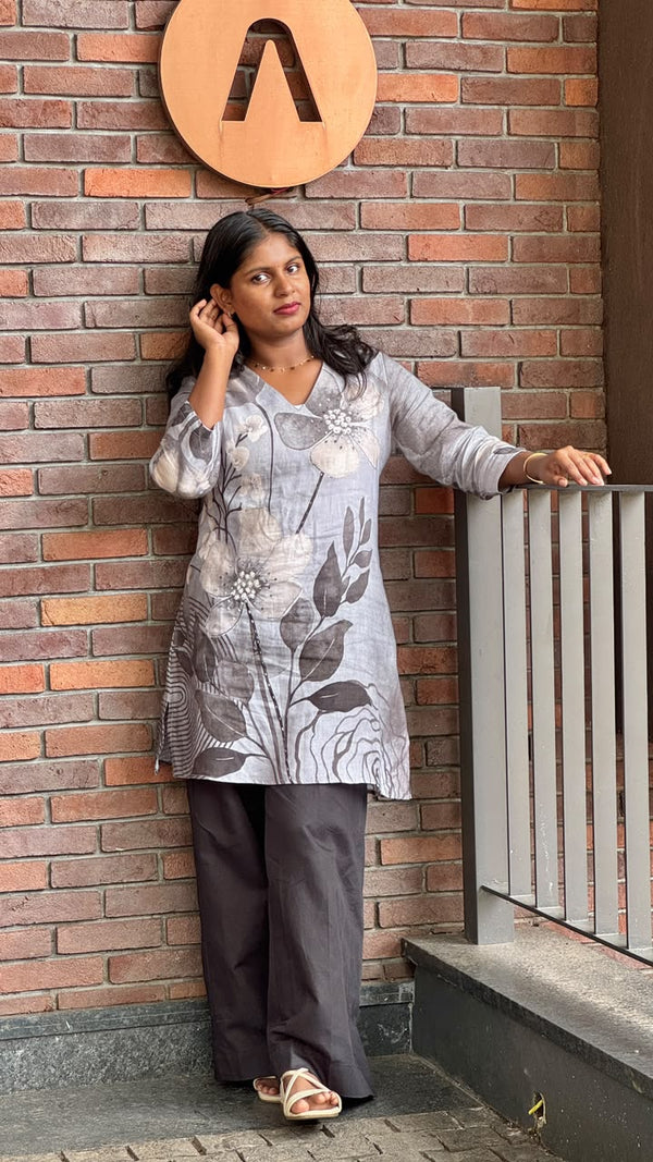 Linen Salwar Suit