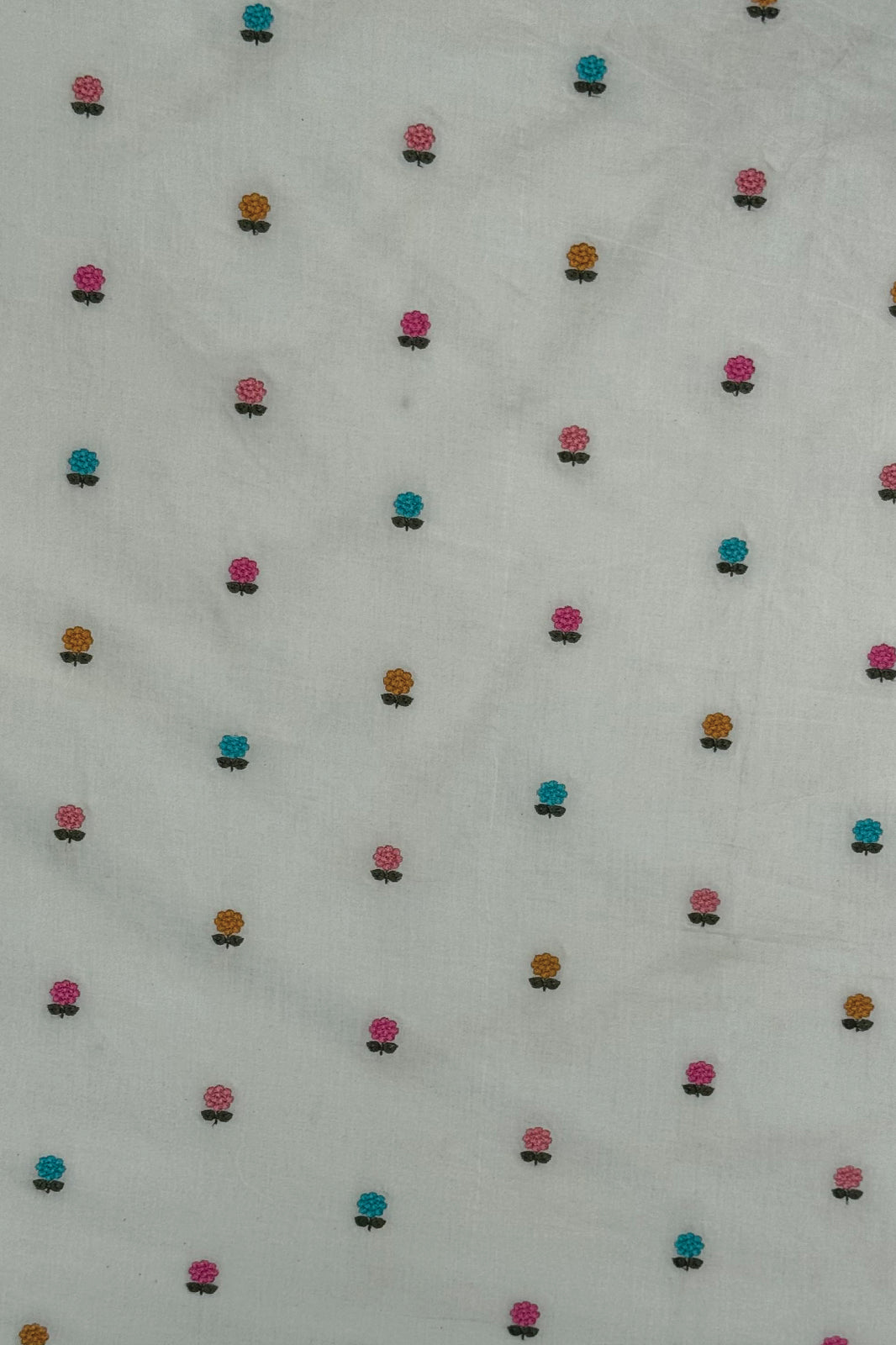 Embroidered Kora Fabrics