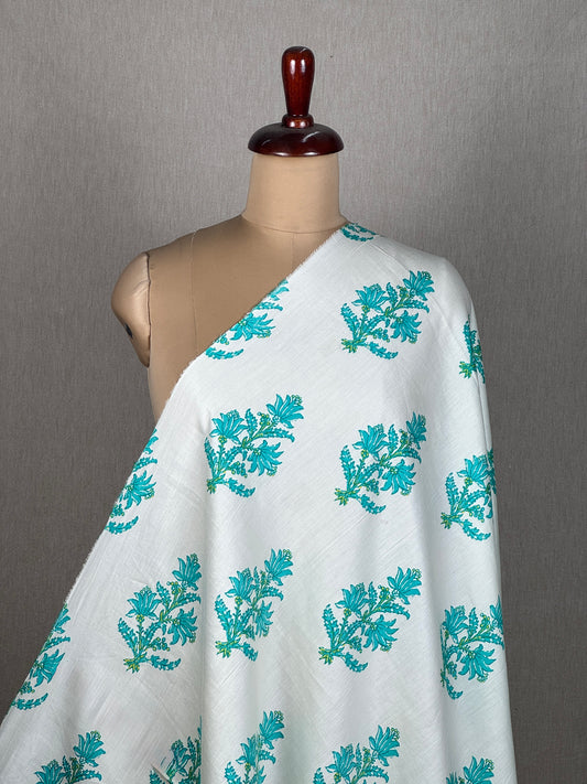 Printed Cotton Satin Fabric