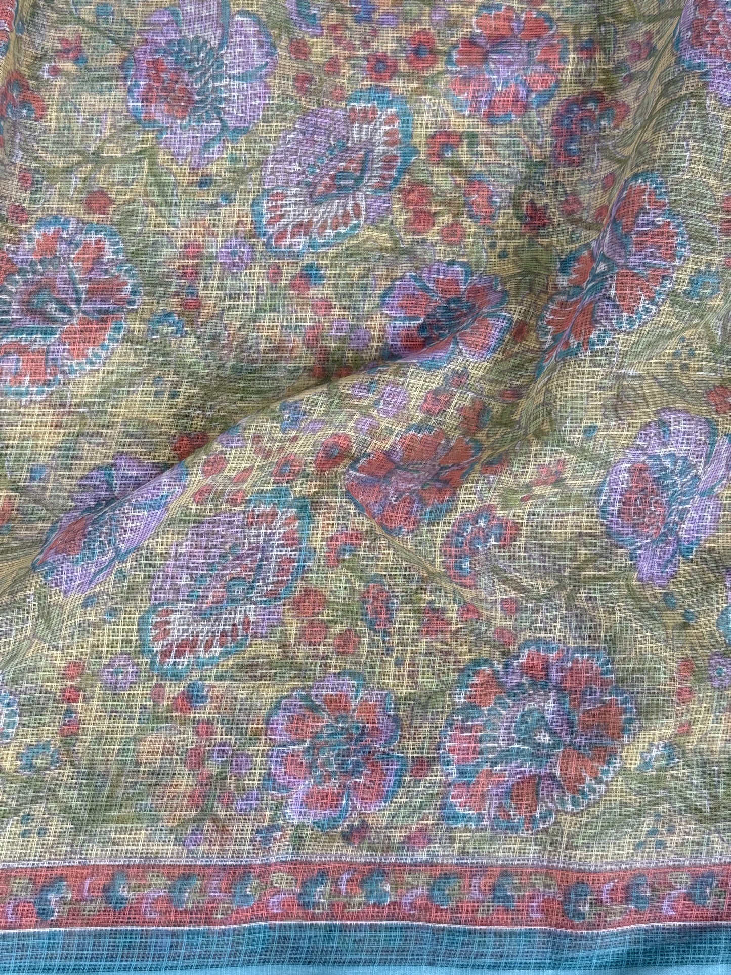 Printed Kota Fabric