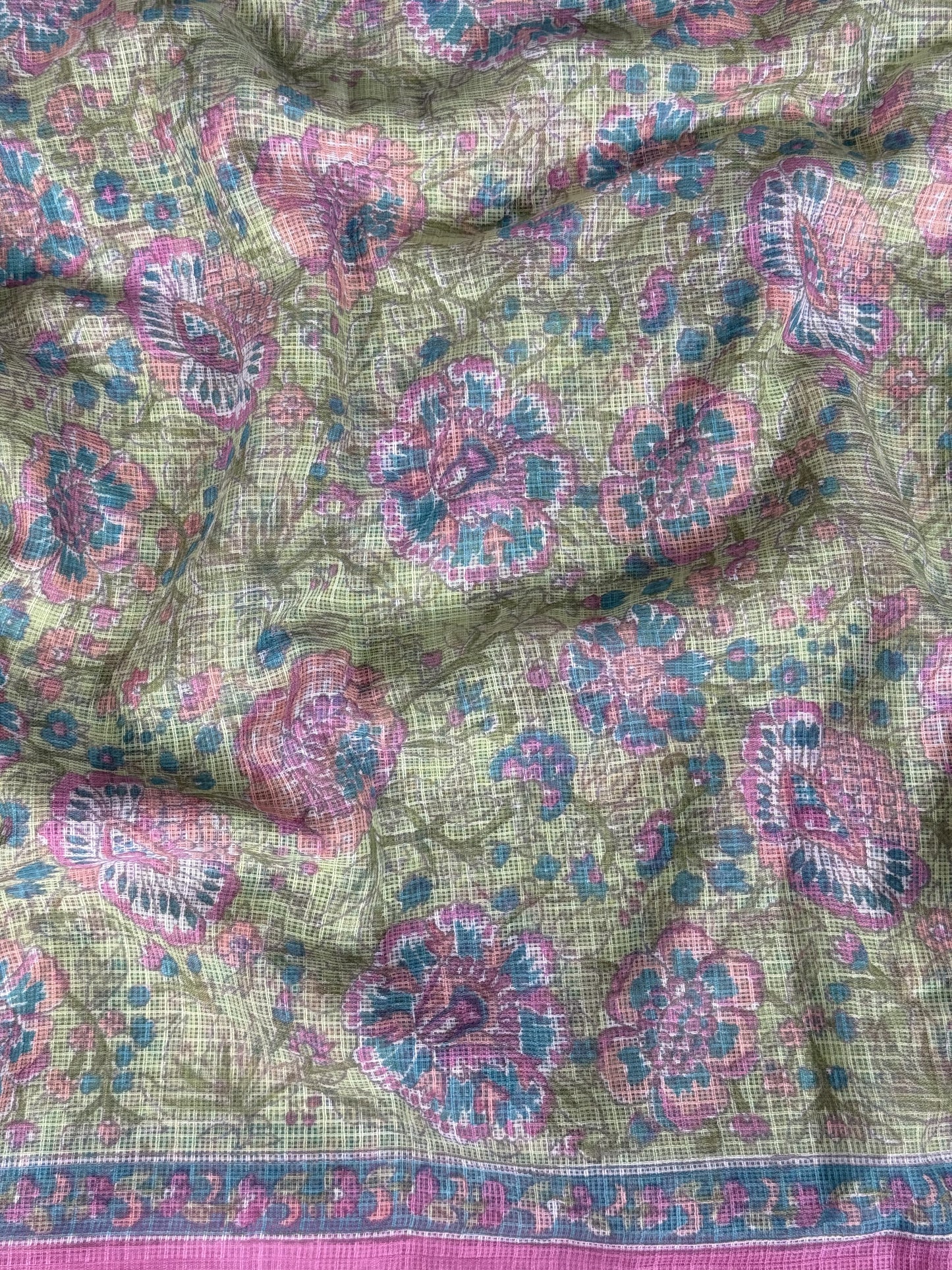 Printed Kota Fabric