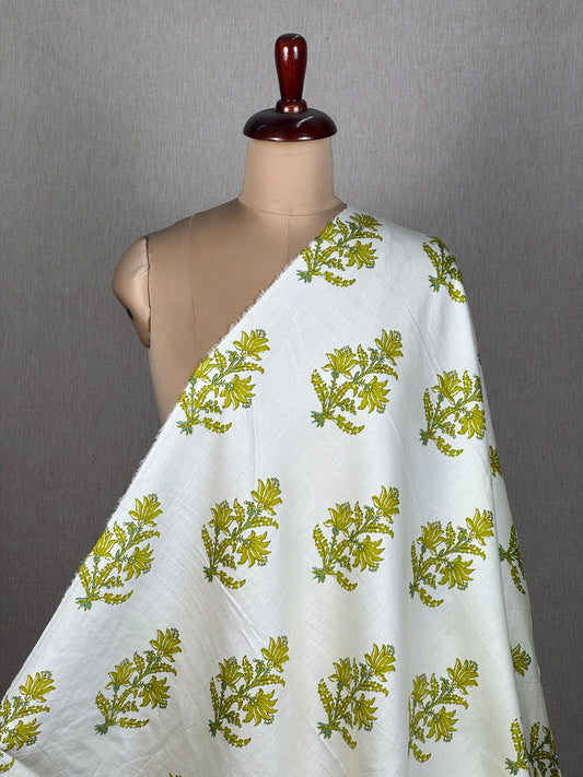 Printed Cotton Satin Fabric