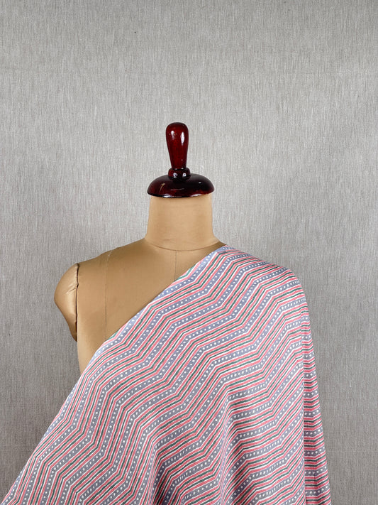 Printed Mulmul Fabric