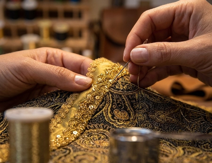 Three generations of woven love